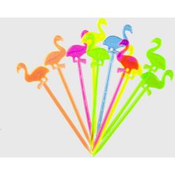 Flamingo bento prikkers | meerdere kleuren | herbruikbaar | 30 stuks